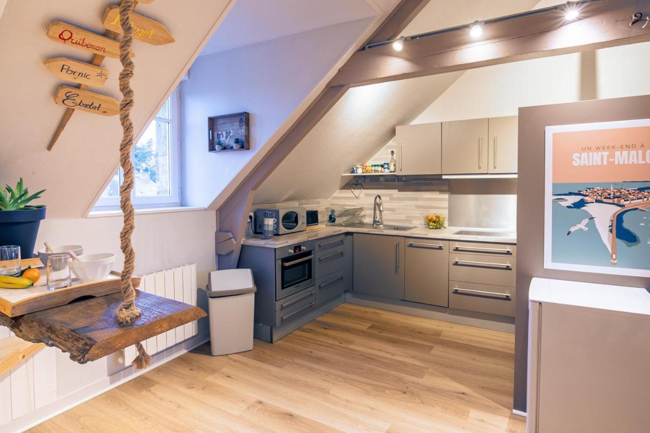 Le Petit Melorien Apartment แซงต์-เมลัวร์-เดส์-ซงด์ ภายนอก รูปภาพ